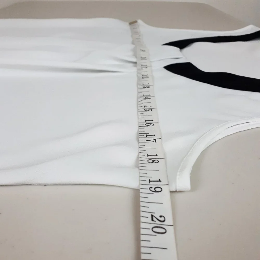 Spense Ivory Sleeveless Blouse - Picture 4 of 11